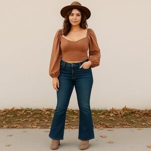 Harley Davidson Women’s Kick Flare Bootcut Jeans Size 30 NWT